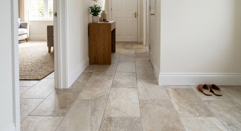 Tile Floor Installation project example
